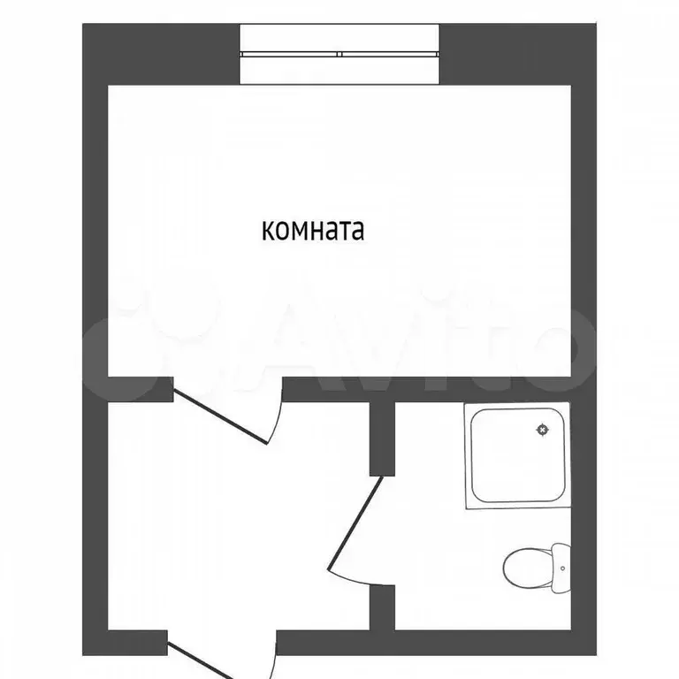 Квартира-студия, 12 м, 3/5 эт. - Фото 0