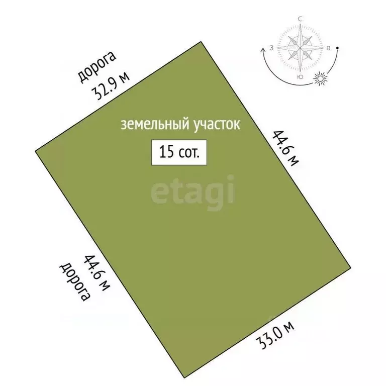 Участок в Мордовия, Саранск городской округ, пос. Пушкино  (15.0 сот.) - Фото 2