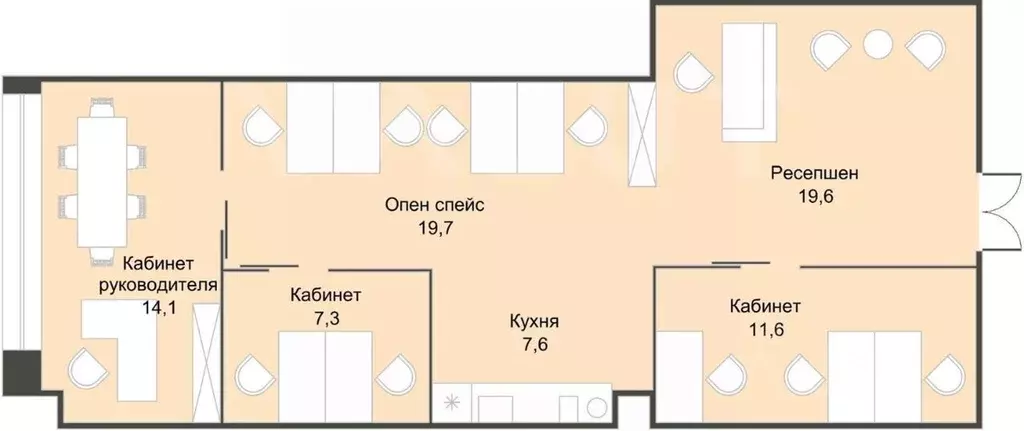Офис в Москва Барклая ул., 6С3 (80 м) - Фото 2
