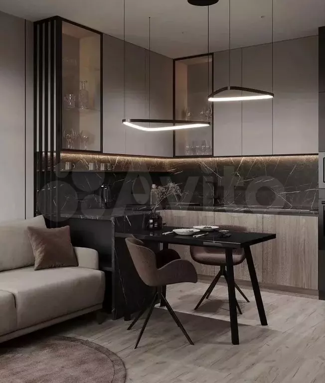 Квартира-студия, 44 м, 4/12 эт. - Фото 1