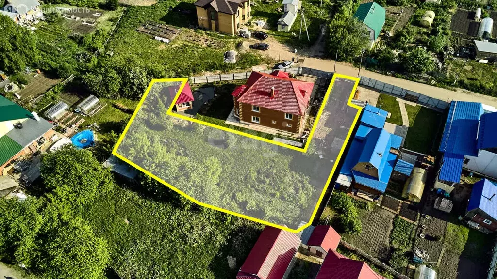 Участок в Томск, посёлок Новый, улица Наумова (9.6 м) - Фото 1