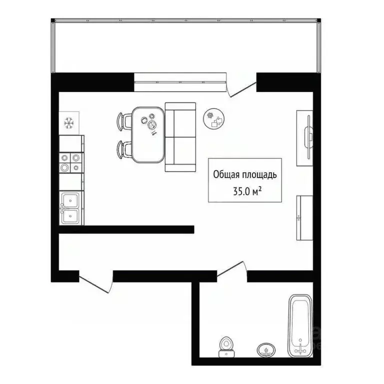 Студия Алтай, Горно-Алтайск Коммунистический просп. (35.0 м) - Фото 2