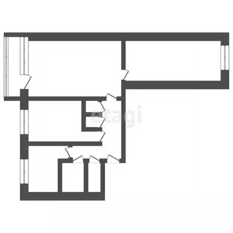 3-к кв. Свердловская область, Нижний Тагил Газетная ул., 22 (67.4 м) - Фото 1
