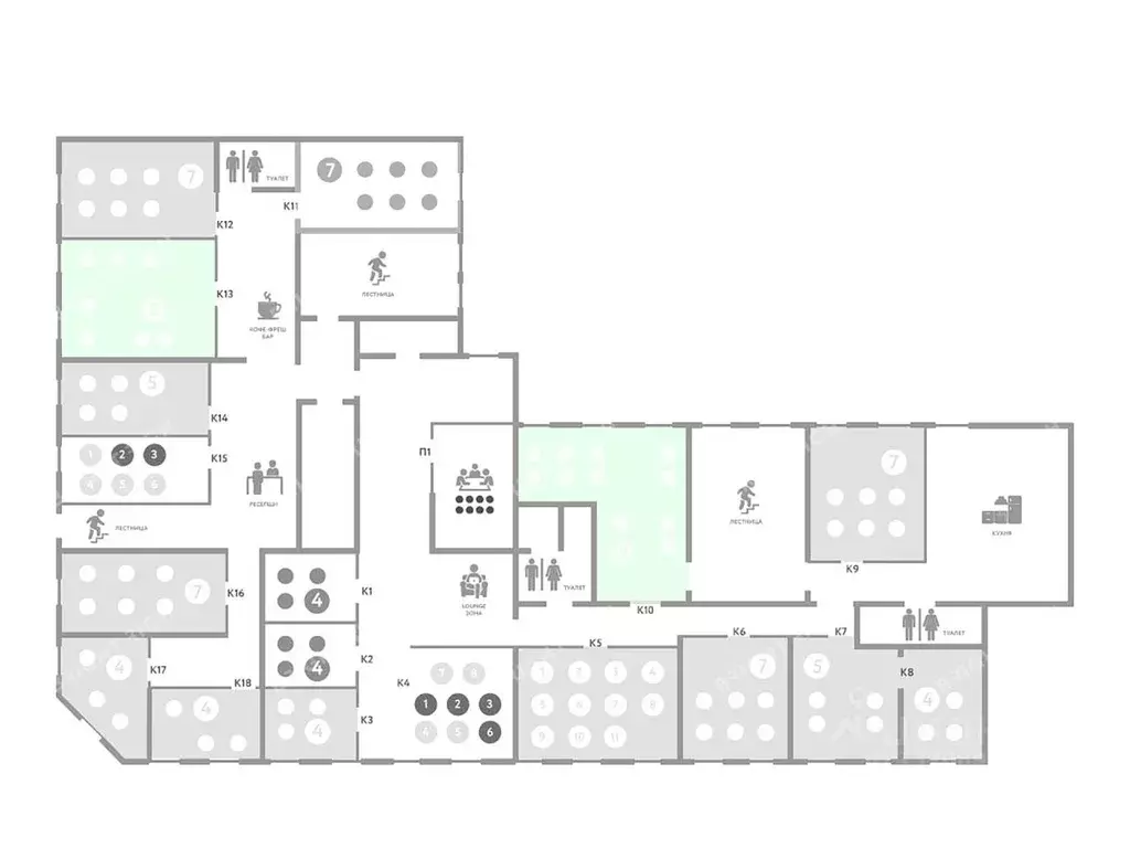 Офис в Санкт-Петербург Суворовский просп., 10 (100 м) - Фото 1