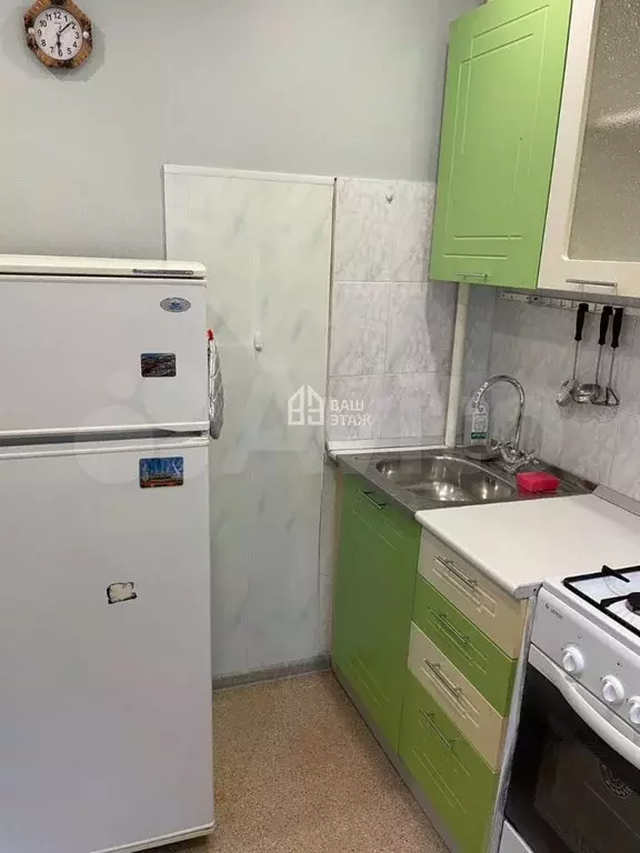 1-к. квартира, 32,7 м, 3/5 эт. - Фото 0