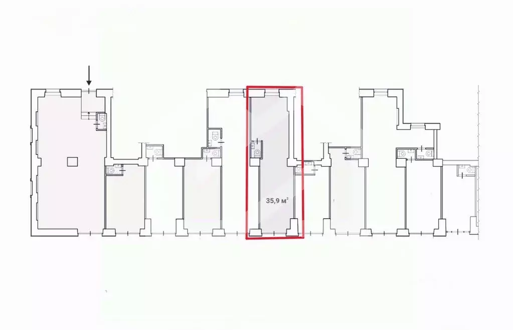 Помещение свободного назначения в Москва ул. Дмитрия Ульянова, 10/1К1 ... - Фото 2