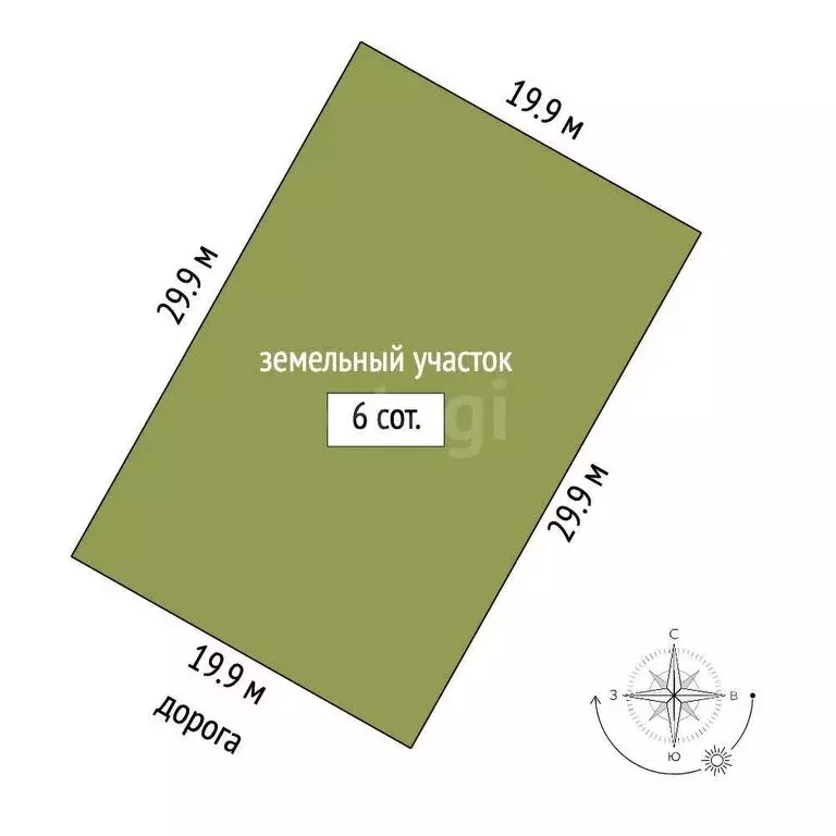 Участок в Новый Уренгой, Грибная улица (600 м) - Фото 0