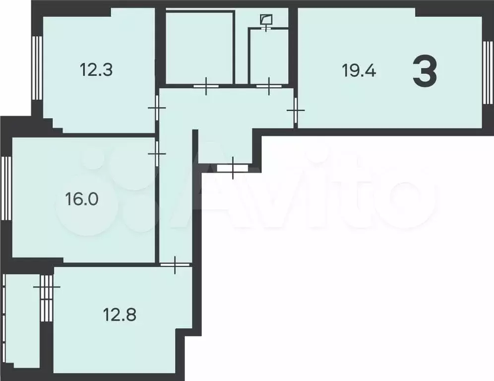 Аукцион: 1-к. квартира, 41,2 м, 11/29 эт. - Фото 0