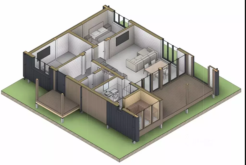 Дом в Новосибирская область, Новосибирский район, с. Плотниково, ... - Фото 2
