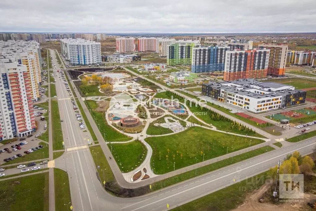 1-к кв. Татарстан, Казань ул. Генерала Махмута Гареева, 11/2 (35.2 м) - Фото 1