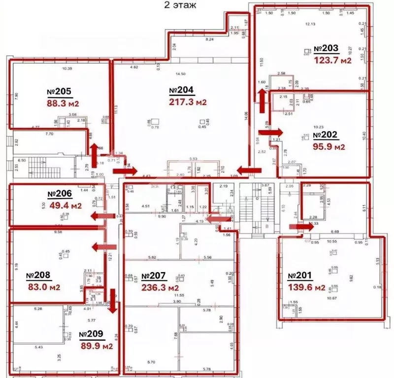 Помещение свободного назначения в Москва Колодезный пер., 3С25 (124 м) - Фото 2