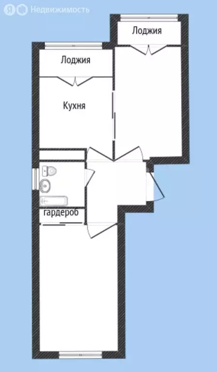 2-комнатная квартира: Ставрополь, Тюльпановая улица, 12 (60 м) - Фото 1