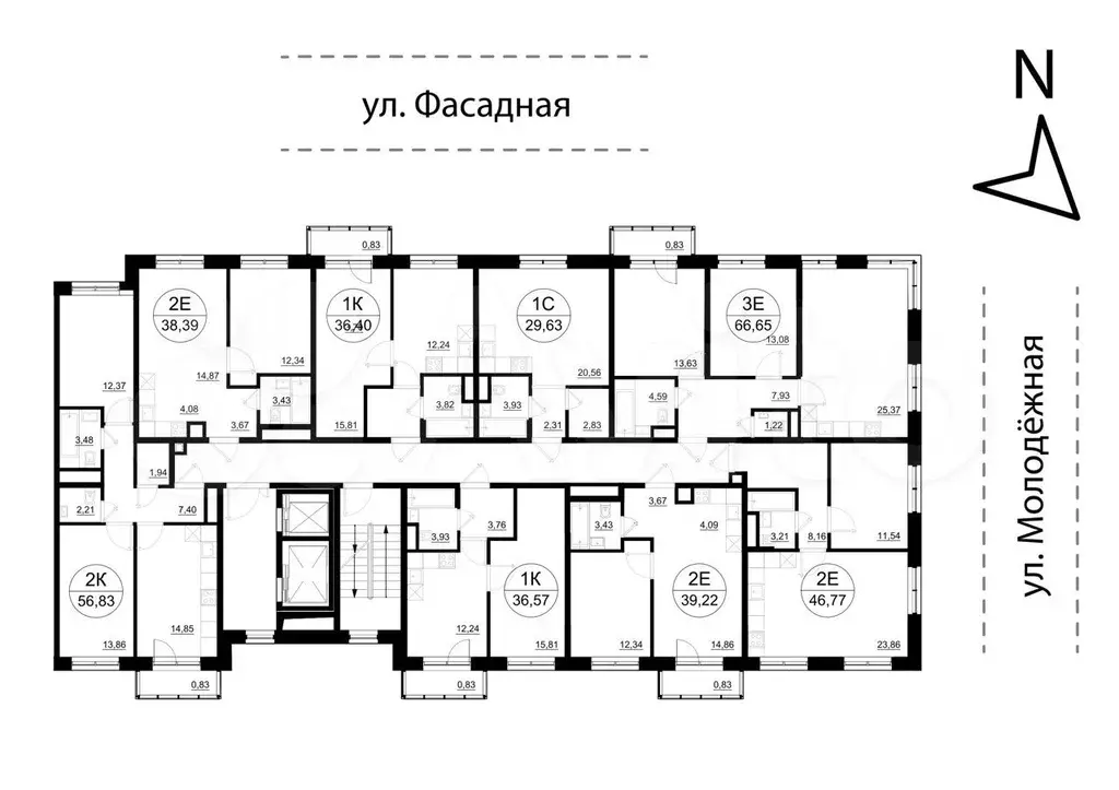 Квартира-студия, 29,6 м, 5/7 эт. - Фото 1