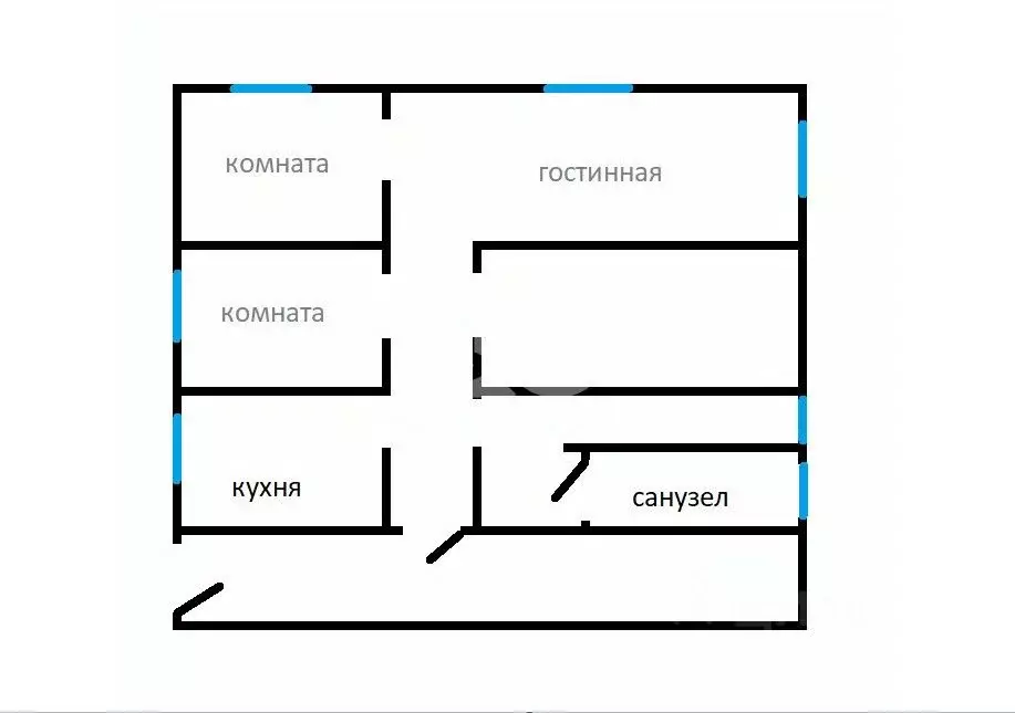 Дом в Новосибирская область, Чулымский район, с. Серебрянское ул. ... - Фото 2