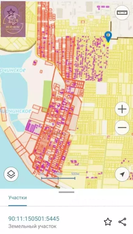 Участок в Крым, Сакский район, Молочненское с/пос, Радуга СПК аллея ... - Фото 1