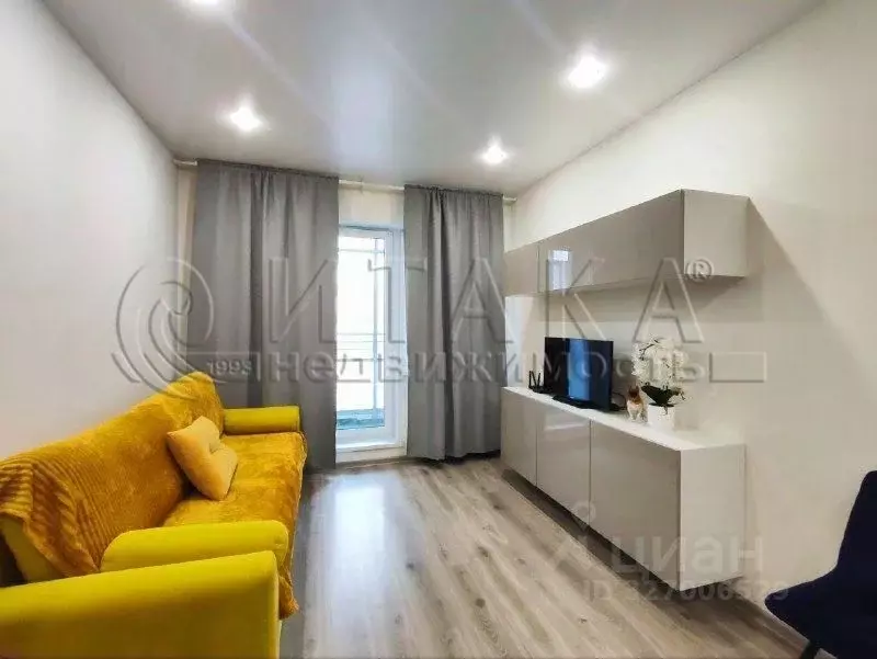 Студия Санкт-Петербург ул. Среднерогатская, 11 (28.1 м) - Фото 1