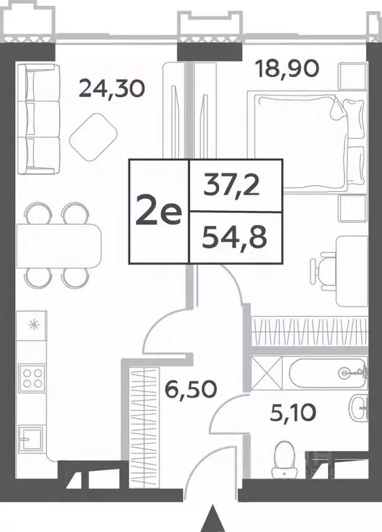 2-к кв. Москва просп. Генерала Дорохова, вл1к2 (54.8 м) - Фото 0