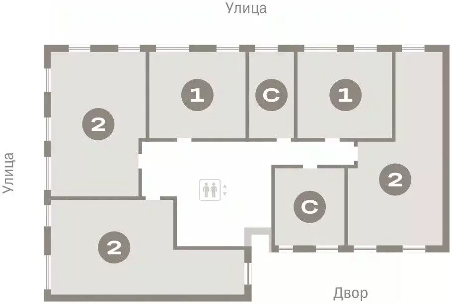 1-к кв. Омская область, Омск  (42.06 м) - Фото 1