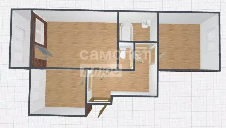 2-к кв. Приморский край, Находка ул. Мичурина, 20 (51.5 м) - Фото 1