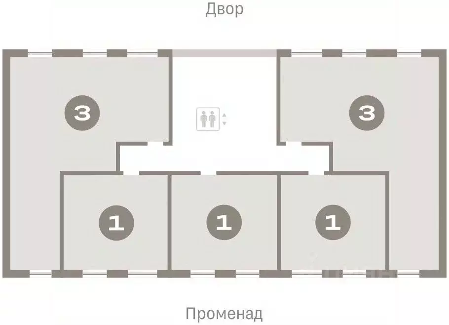 3-к кв. Омская область, Омск  (84.79 м) - Фото 1