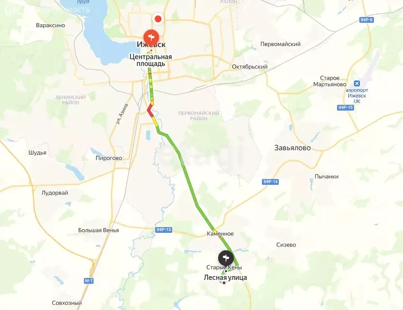 Участок в Завьяловский район, деревня Старые Кены (7 м) - Фото 0