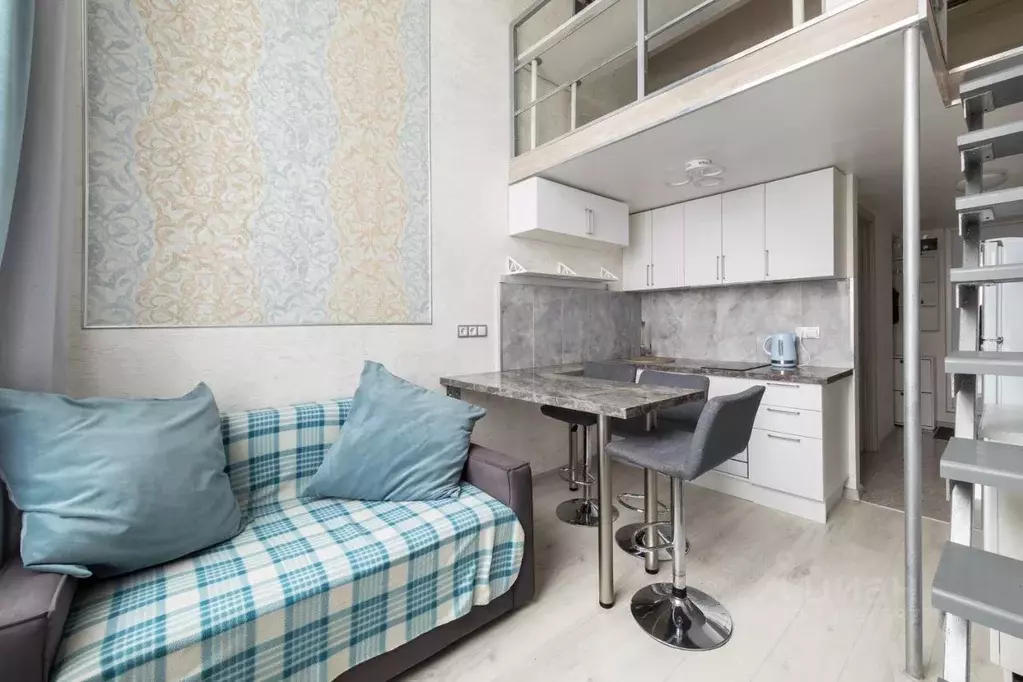Студия Москва проезд 3-й Марьиной рощи, 40С1 (32.0 м) - Фото 2