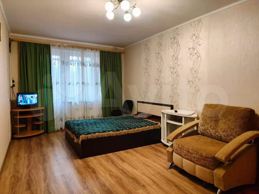1-к. квартира, 33 м, 1/9 эт. - Фото 0