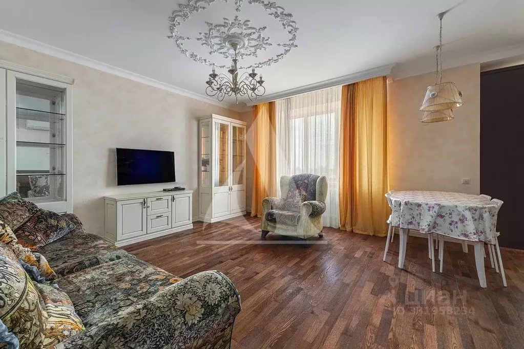 3-к кв. Москва ул. Полины Осипенко, 10к1 (100.0 м) - Фото 1