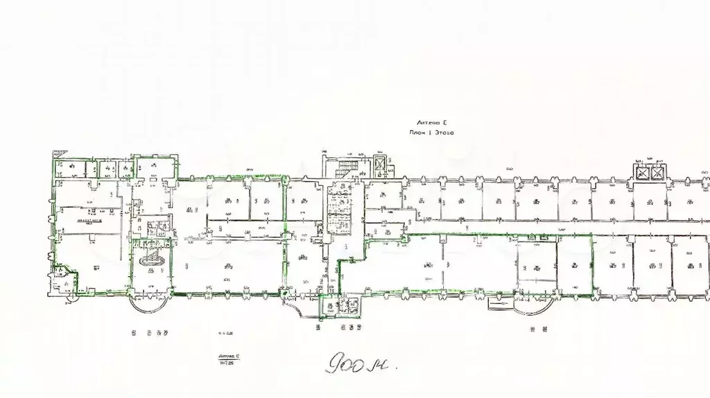 Аренда офиса 900 кв.метров, 1 этаж - Фото 0