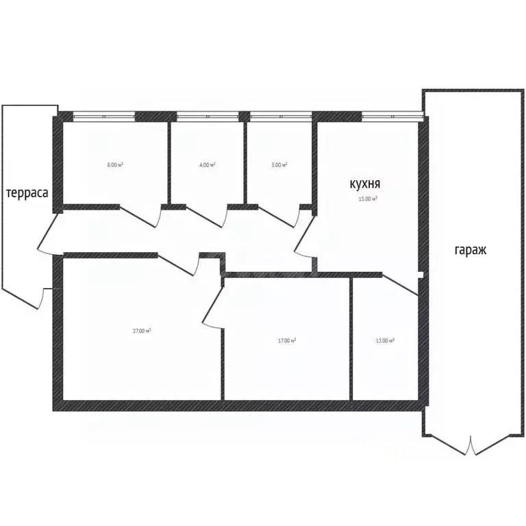 Дом в Брянская область, Брянский район, с. Глинищево ул. Октябрьская ... - Фото 1
