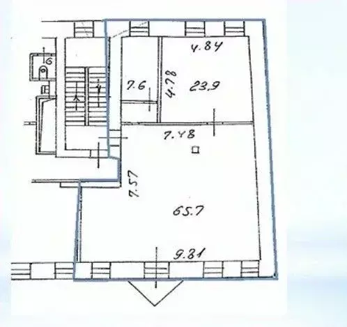 Офис в Москва Большая Серпуховская ул., 14/13С1 (97 м) - Фото 1