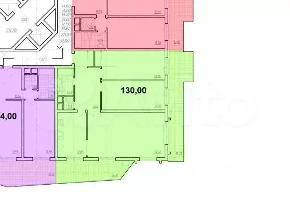 2-к. квартира, 130 м, 24/25 эт. - Фото 0