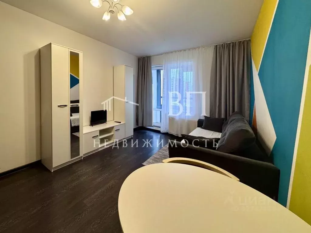 Студия Санкт-Петербург просп. Буденного, 23к1 (26.86 м) - Фото 1