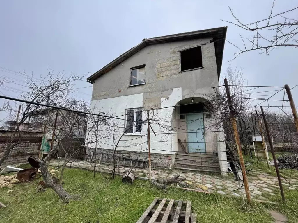 Дом в Крым, Симферопольский район, Трудовское с/пос, Живописное ... - Фото 0