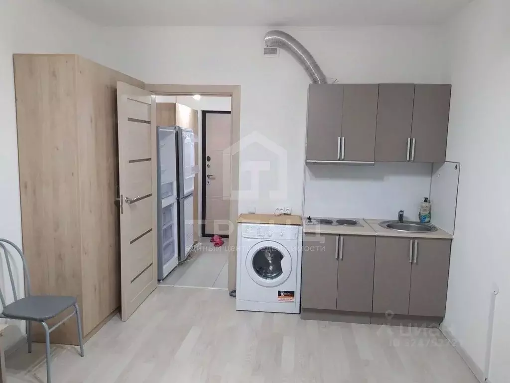 Студия Ленинградская область, Мурино Всеволожский район, просп. ... - Фото 1