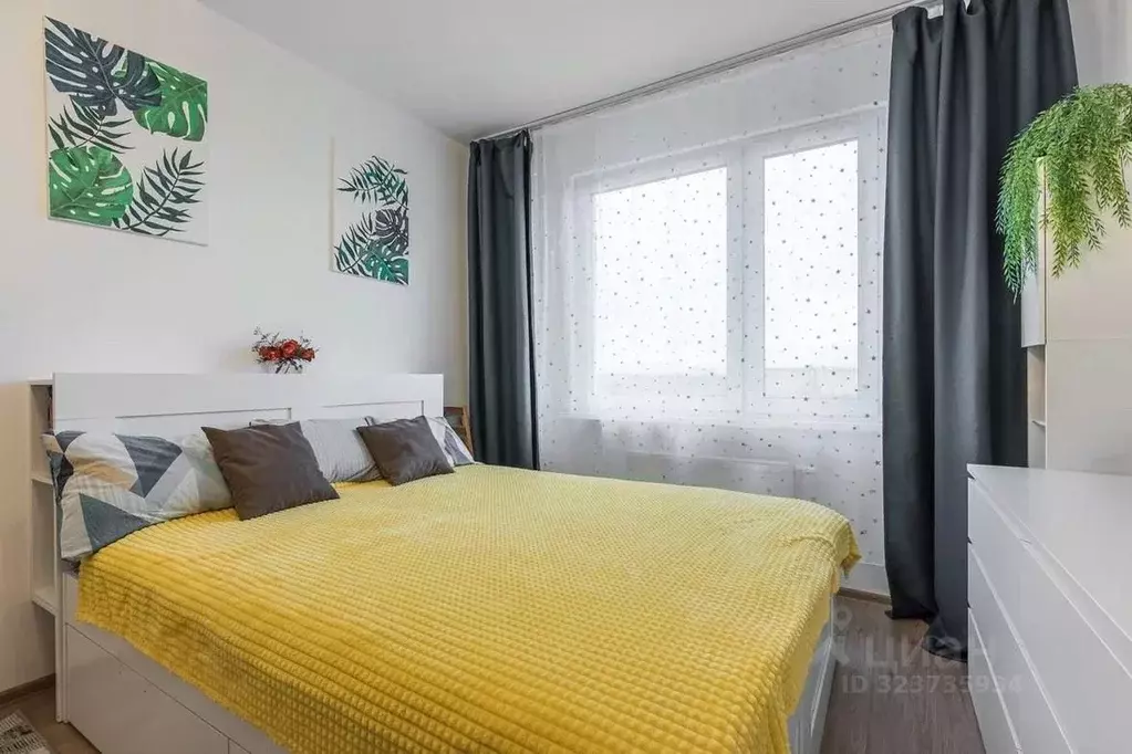 1-к кв. Санкт-Петербург ул. Лидии Зверевой, 9к1 (36.1 м) - Фото 2