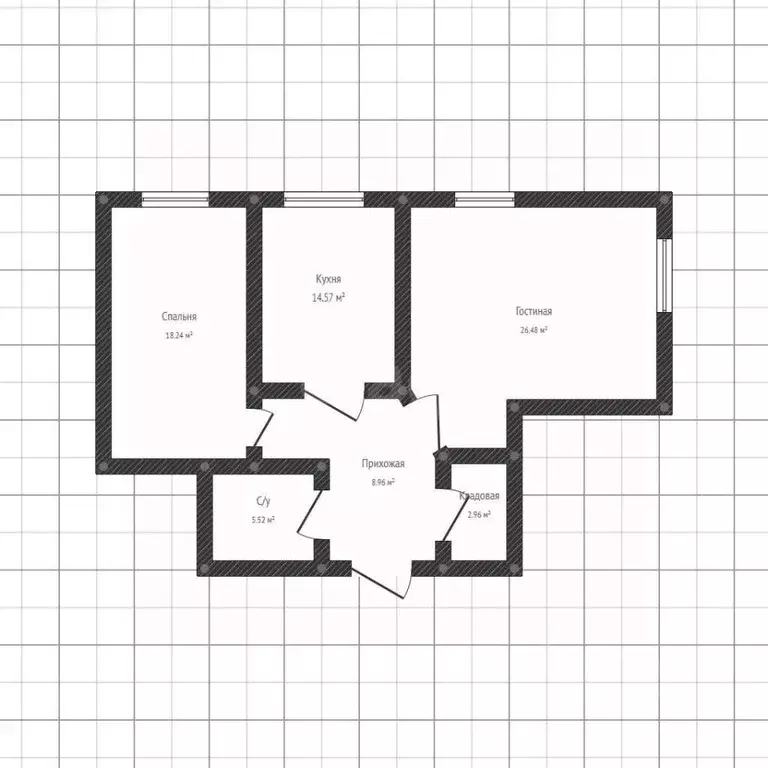 2-к кв. Адыгея, Майкоп ул. Свободы, 212 (91.5 м) - Фото 2