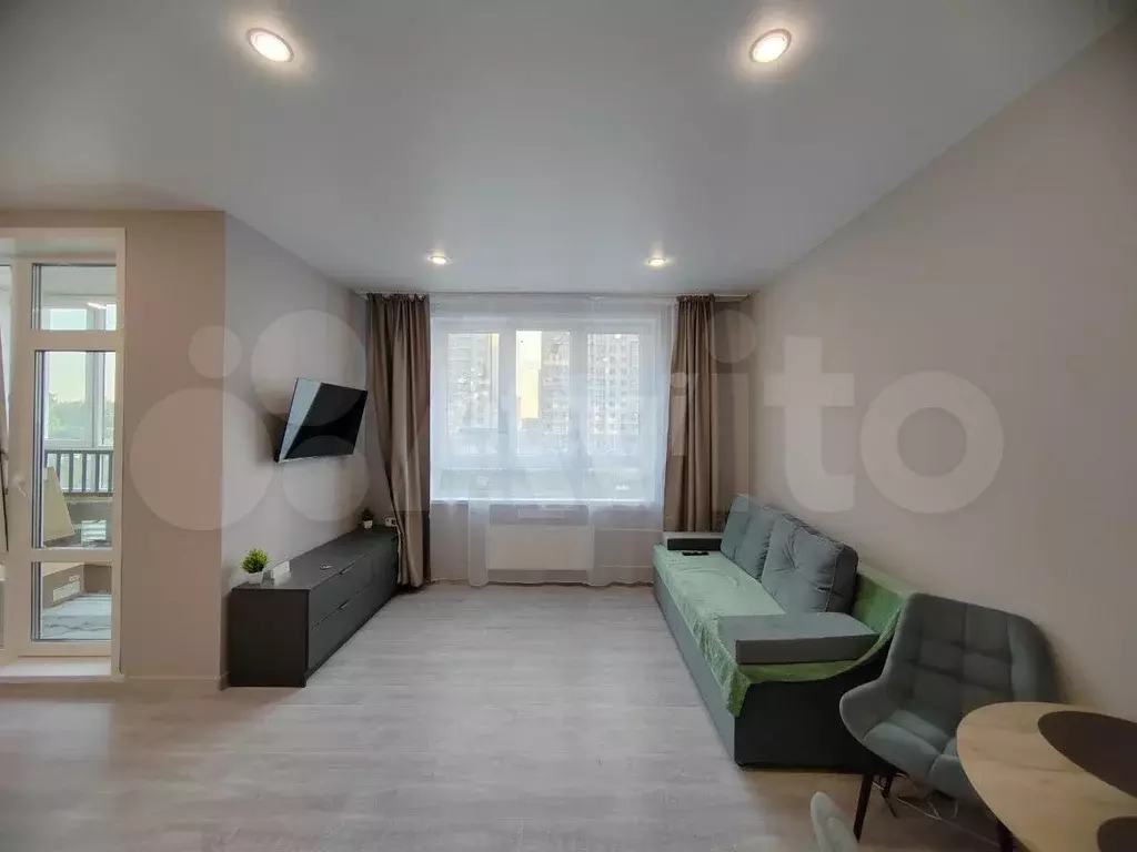 Квартира-студия, 30,9 м, 2/14 эт. - Фото 1