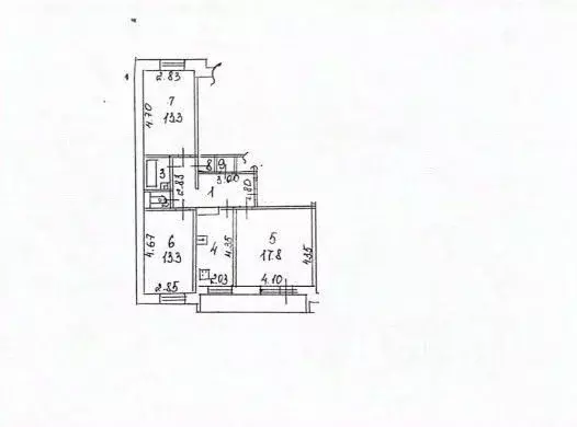 3-к кв. Иркутская область, Иркутск ул. Лопатина, 4 (73.6 м) - Фото 1