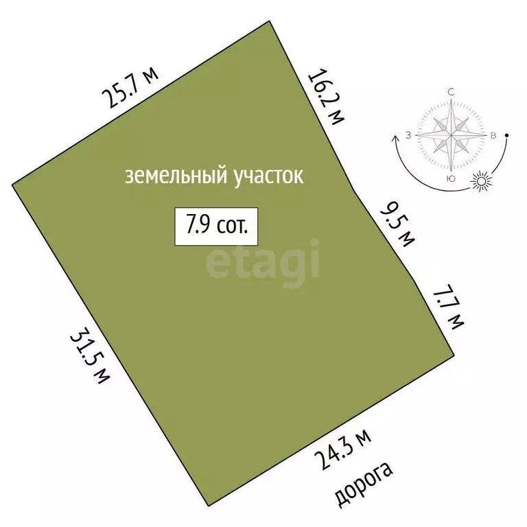 Дом в Тюмень, СНТ Золотая Осень-2, Желанная улица (100 м) - Фото 2