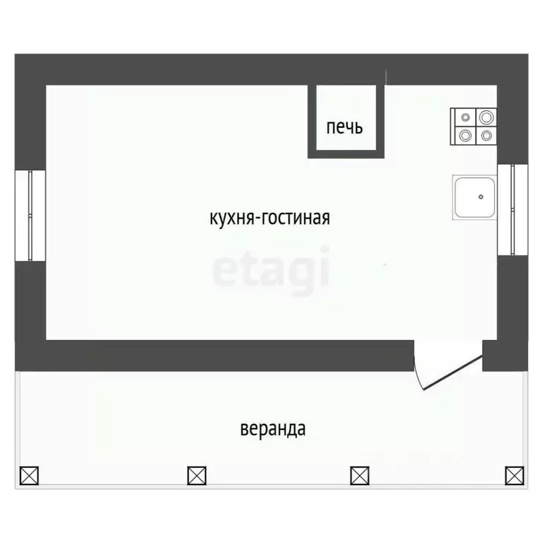 Дом в Тюменская область, Тюмень Березка СНТ, ул. 3-я Садовая (15 м) - Фото 1