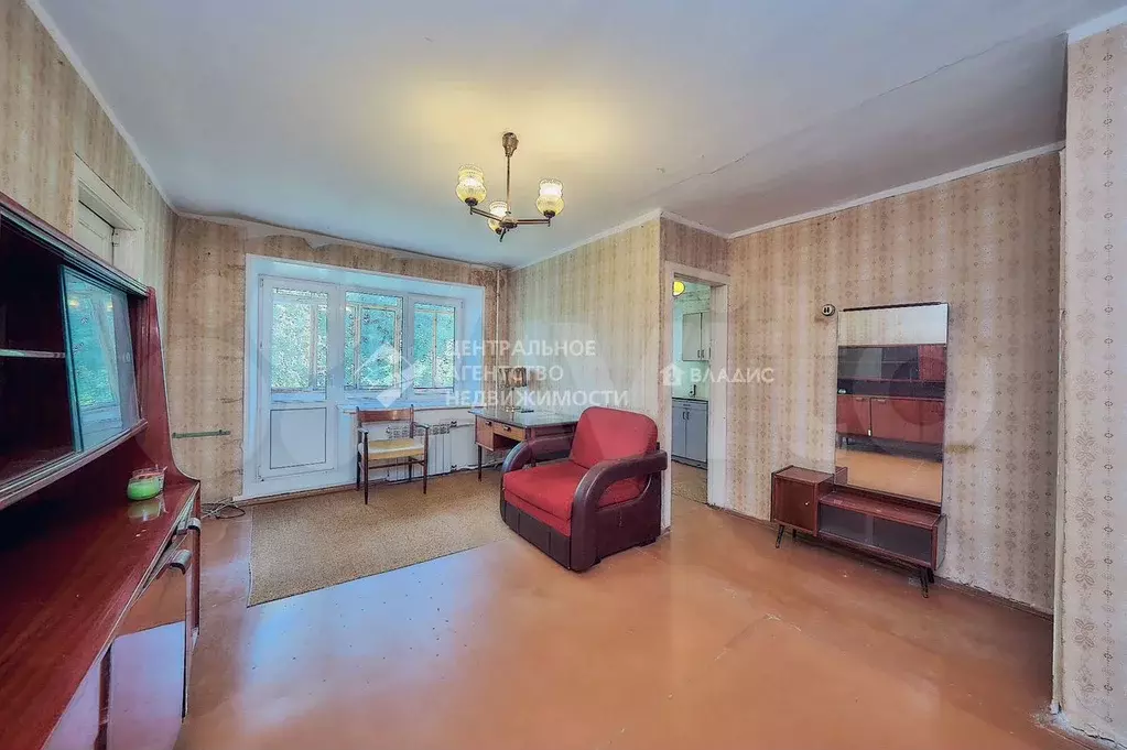 2-к. квартира, 42,5 м, 4/4 эт. - Фото 0