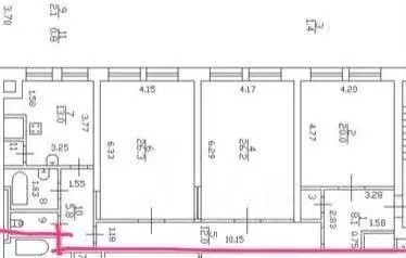 3-к кв. Санкт-Петербург Мичуринская ул., 1 (120.0 м) - Фото 0