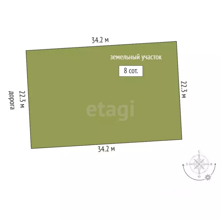 Участок в Башкортостан, Стерлитамакский район, д. Казадаевка, Любажи ... - Фото 2