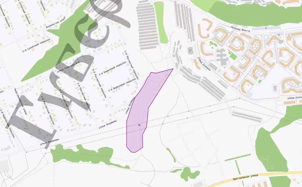 Участок в Белгородская область, Белгород Репное мкр, пер. 3-й ... - Фото 1