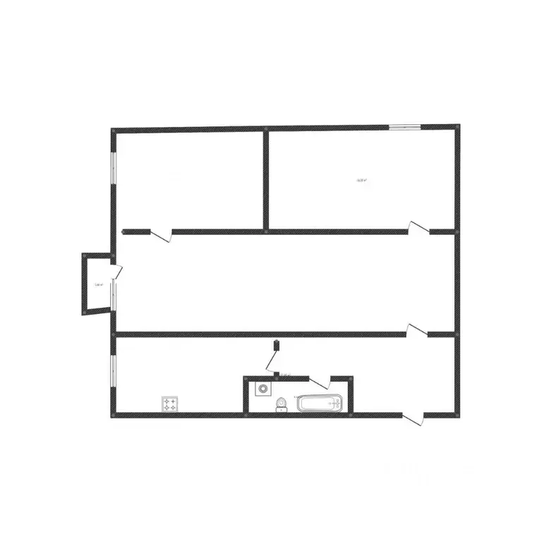 3-к кв. Иркутская область, Ангарск 11-й мкр, 1/2 (49.4 м) - Фото 2