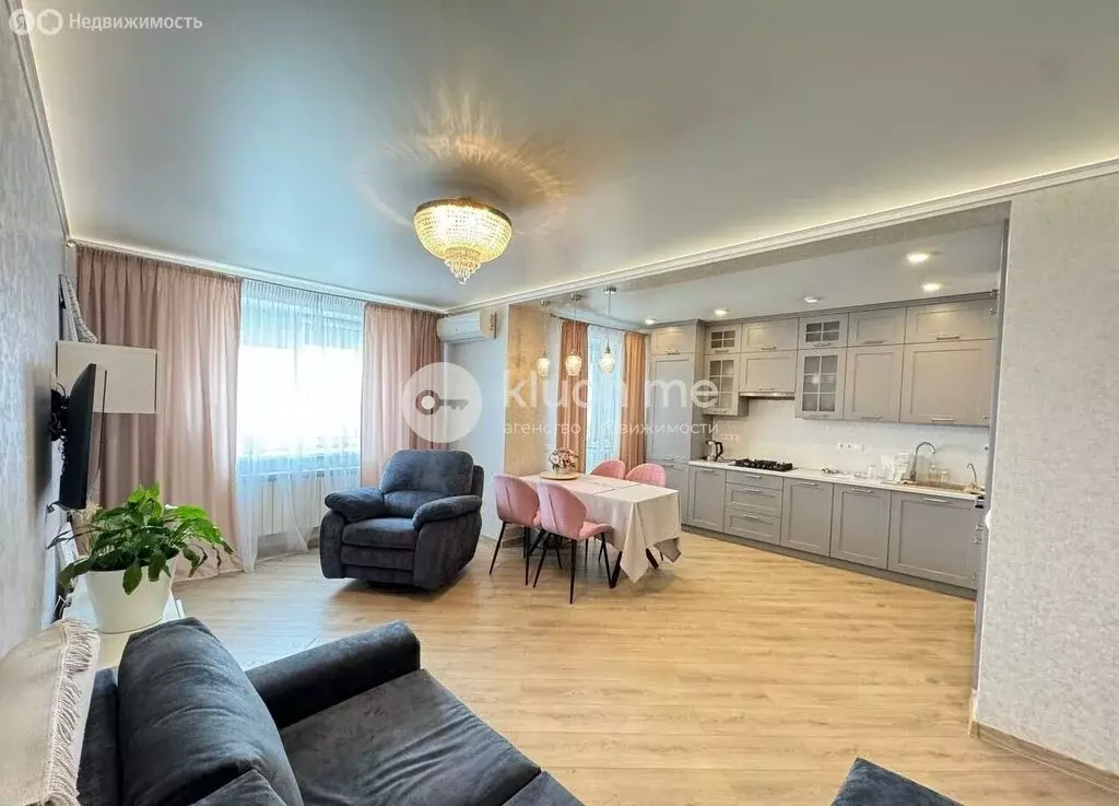 Квартира-студия: село Усады, Счастливая улица, 7 (39.2 м) - Фото 1