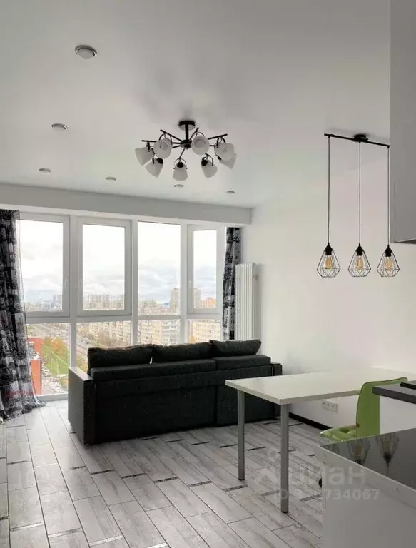 Студия Санкт-Петербург Будапештская ул., 102 (26.5 м) - Фото 1