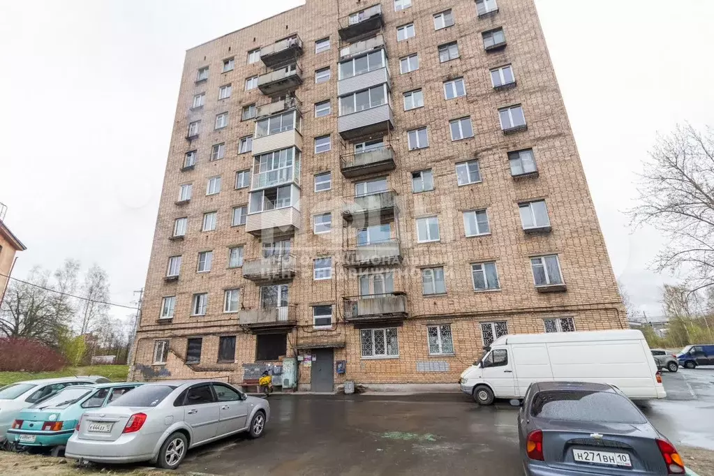 1-к. квартира, 32,8 м, 6/9 эт. - Фото 1