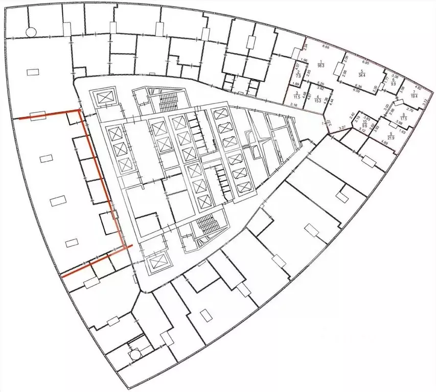 Помещение свободного назначения в Москва наб. Пресненская, 12 (396 м) - Фото 2